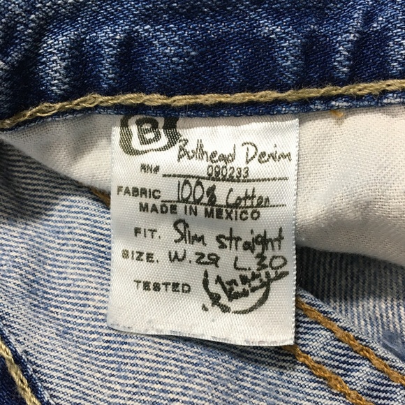 Bullhead Women's Slim Straight Jeans W29 L30 - Picture 6 of 8